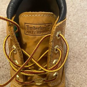 low top Waterproof Timberline boots.